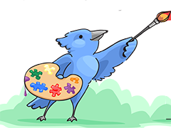 Bird painter