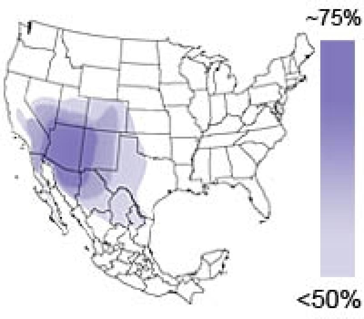 Bird aviary coverage map