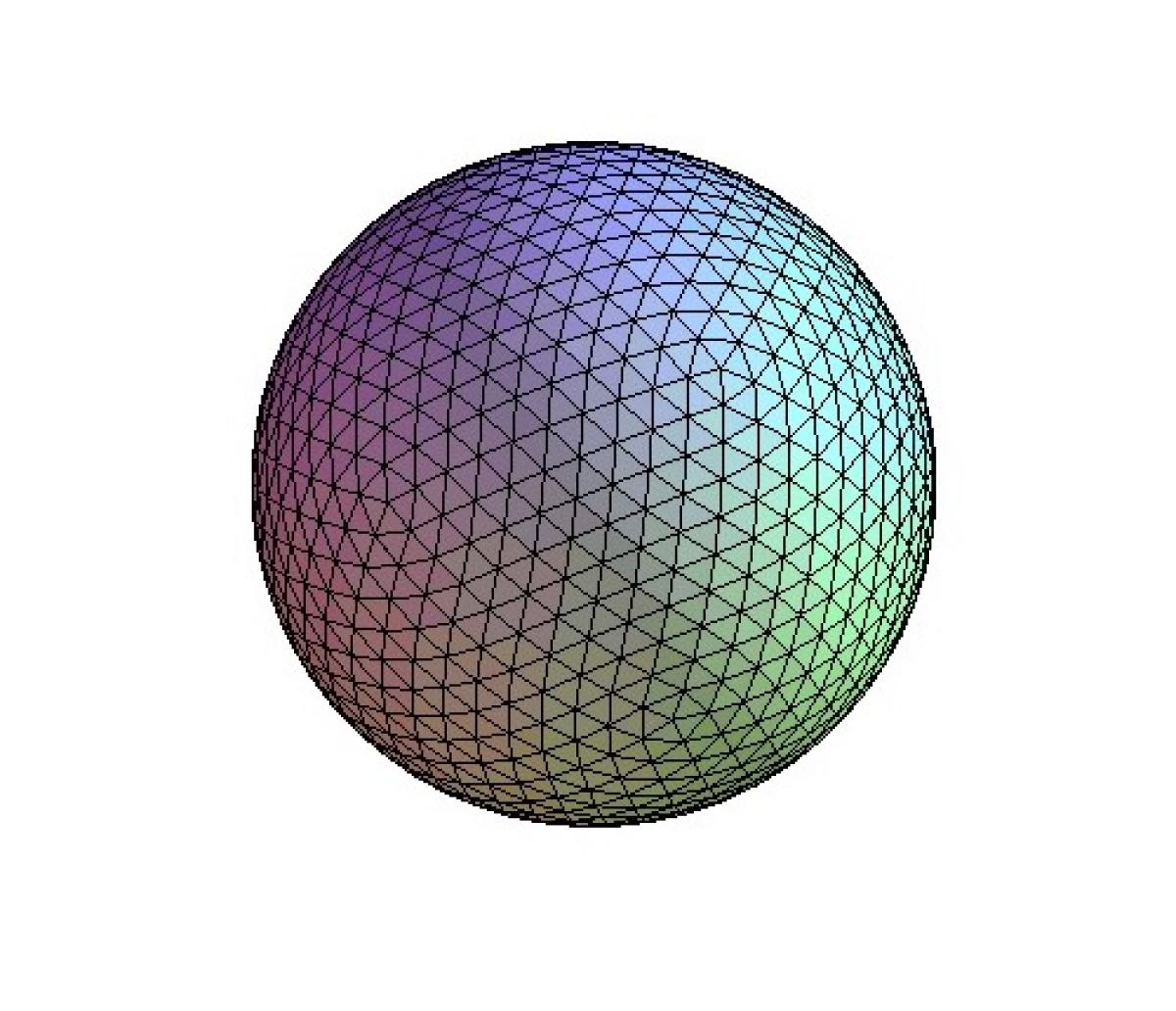 Triangle sphere